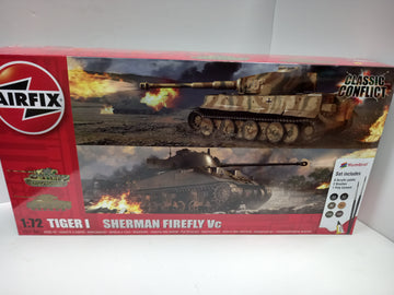 Classic Conflict Tiger 1 vs Sherman Firefly